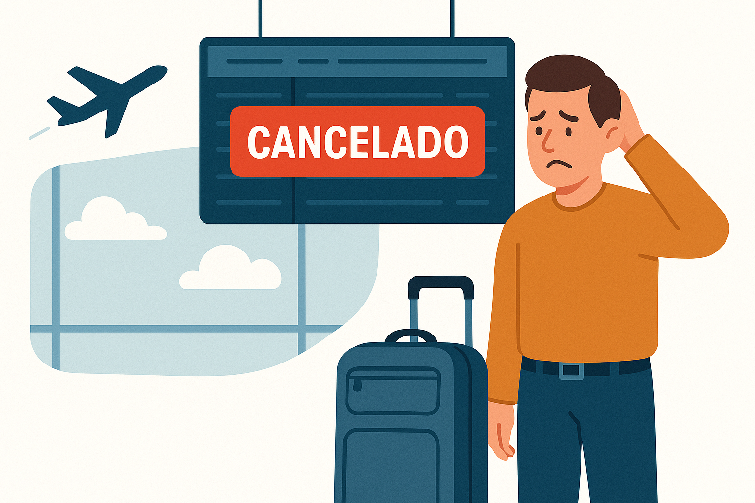 Maleta dañada o perdida